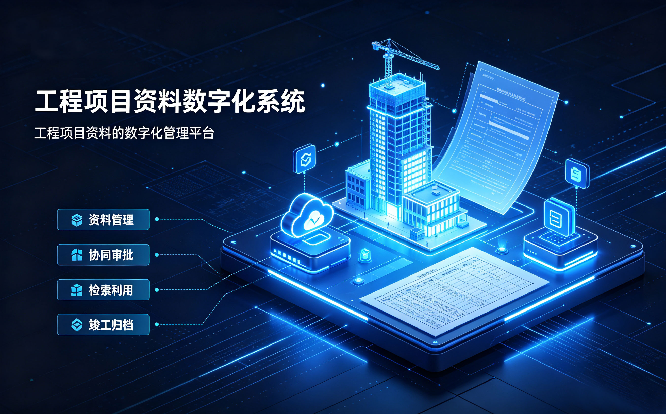 工程项目资料数字化系统